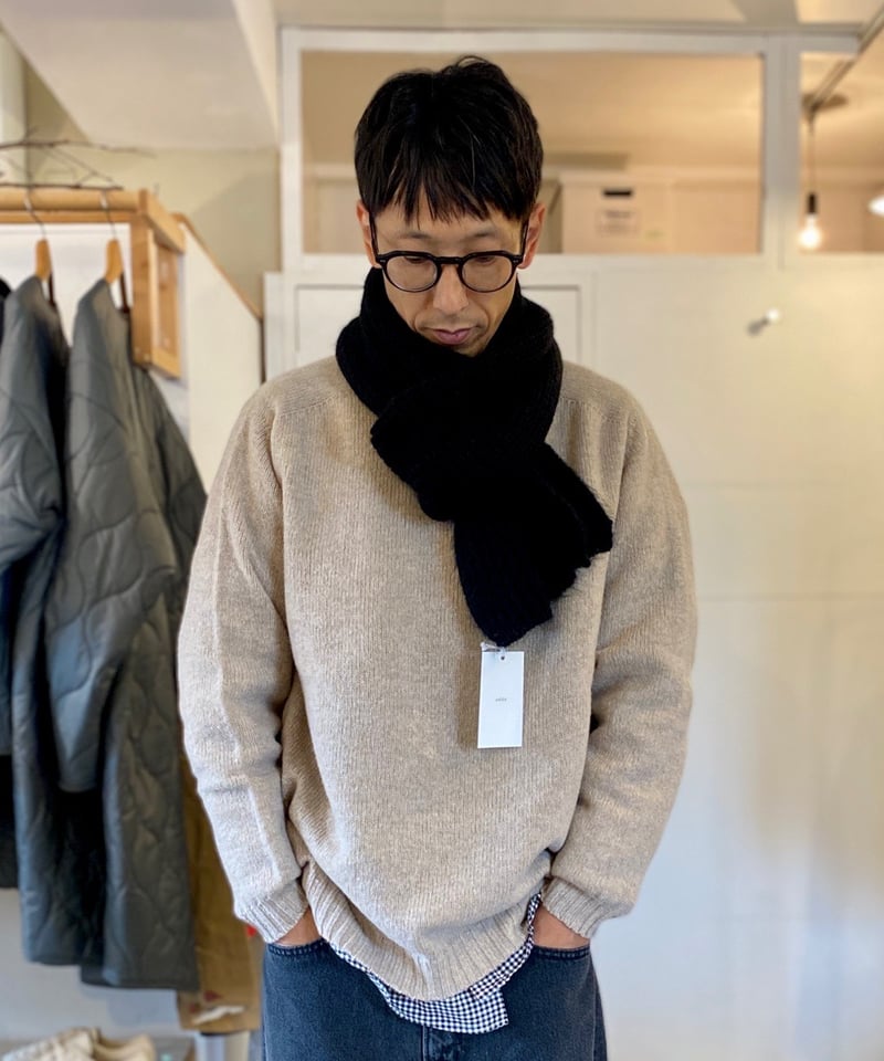 odds (ユニセックス) / PLAIN MUFFLER 23 【オレンジ odds (ユニセックス) / PLAIN MUFFLER 23 【オレンジ