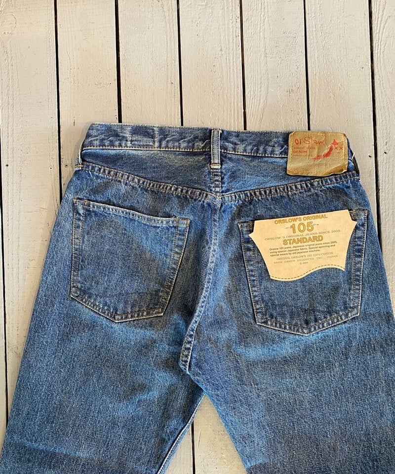 orslow (ユニセックス) / 105 スタンダードデニムパンツ【2 orslow (ユニセックス) / 105 スタンダードデニムパンツ【2