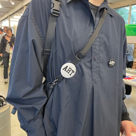 'ART' Big Can Badge