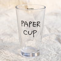 Ken Kagami × VOILLD "PAPER CUP" Pint Glass