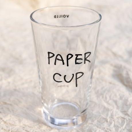 Ken Kagami × VOILLD "PAPER CUP" Pint Glass