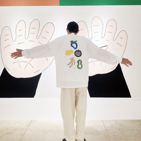 SHINICHI NAKAYAMA / 中山信一 - "PARK" Long Sleeve T-shirts