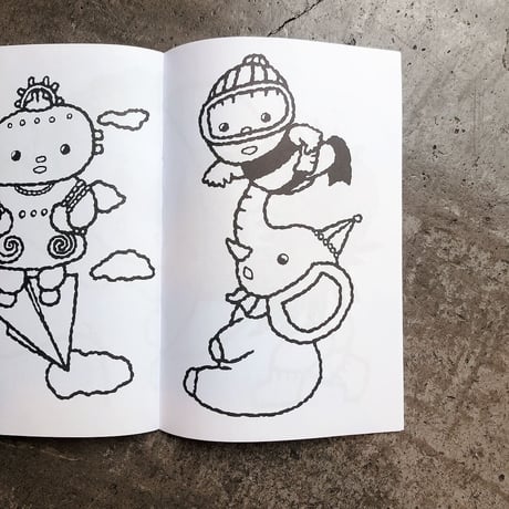Mashu Oki / 沖 真秀 - ZINE "M Glue Book"＊サイン入り