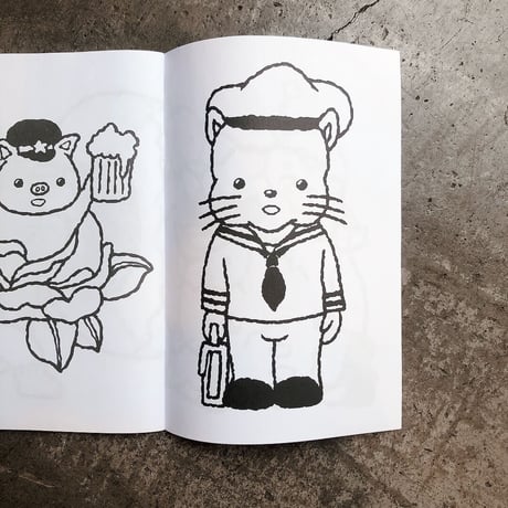 Mashu Oki / 沖 真秀 - ZINE "M Glue Book"＊サイン入り