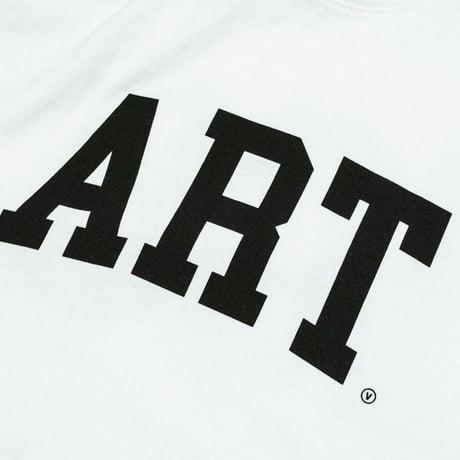 'ART' tee White
