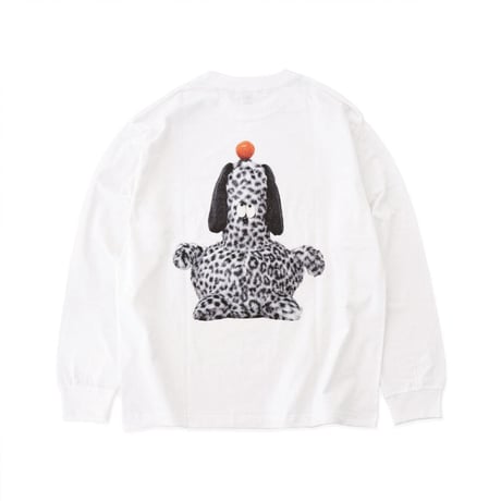 片岡メリヤス / Meriyasu Kataoka「閃いた犬」Long sleeve T shirts