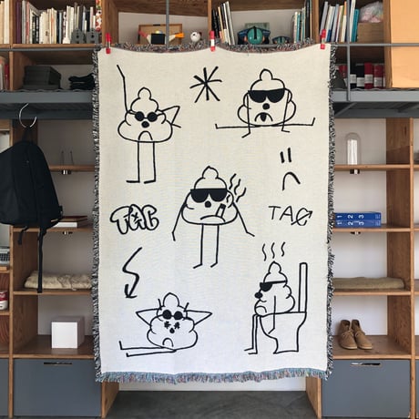 Ken Kagami - POOP big blanket  / POOPS