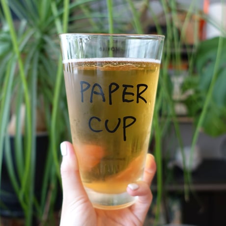 Ken Kagami × VOILLD "PAPER CUP" Pint Glass