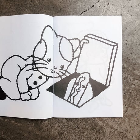 Mashu Oki / 沖 真秀 - ZINE "M Glue Book"＊サイン入り