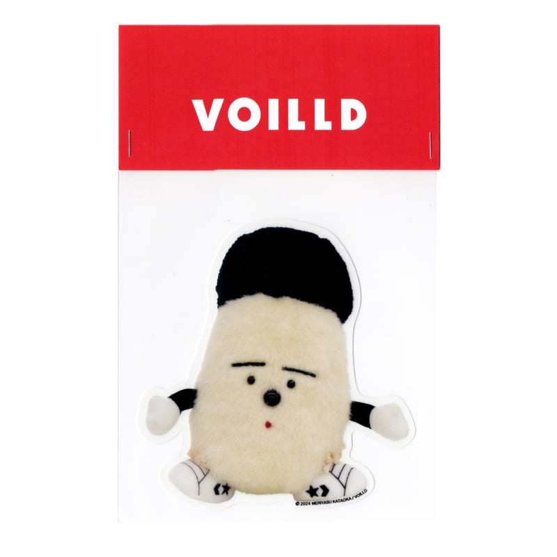 片岡メリヤス「アーティスト」Big Sticker | VOILLD SHOP 片岡メリヤス「アーティスト」Big Sticker | VOILLD SHOP