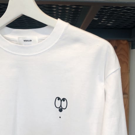 片岡メリヤス / Meriyasu Kataoka「閃いた犬」Long sleeve T shirts