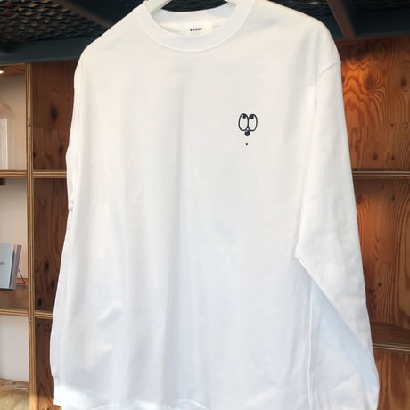 片岡メリヤス / Meriyasu Kataoka「閃いた犬」Long sleeve T shirts