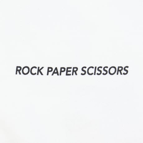 SHINICHI NAKAYAMA - "Rock Paper Scissors" White Sweat
