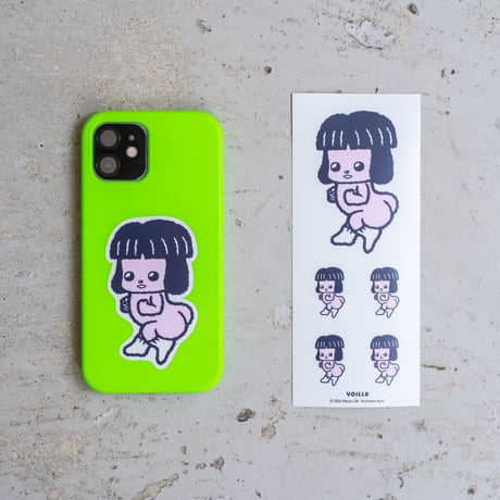 沖真秀「Kindness-Kun」Sticker Set