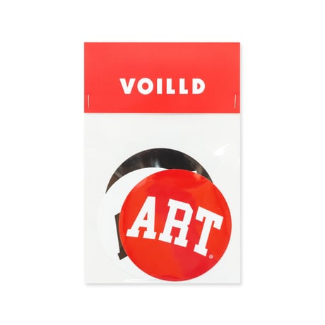 'ART' BIG Sticker set