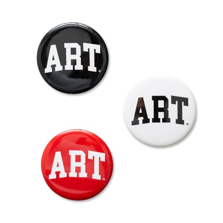 'ART' Big Can Badge