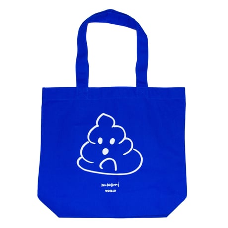 Ken Kagami - 'POOP' Tote Bag / Blue