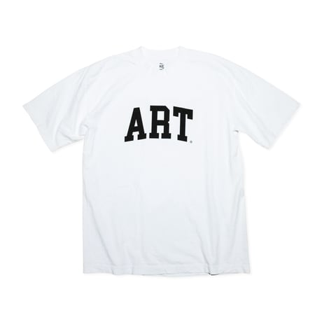 'ART' tee White