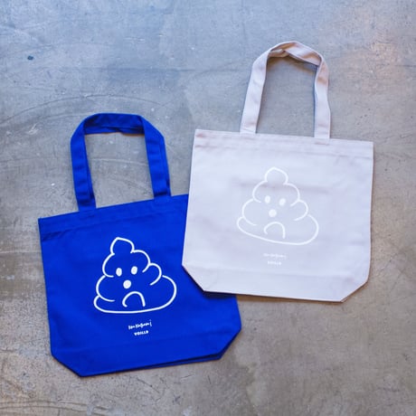 Ken Kagami - 'POOP' Tote Bag / Blue