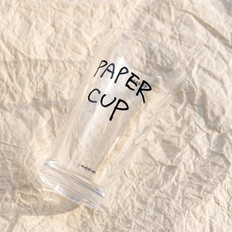 Ken Kagami × VOILLD "PAPER CUP" Pint Glass