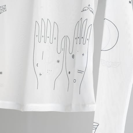 YOHEI OHNO × VOILLD "Tattoo Mesh Top" Art work by Chiaki Kobayashi