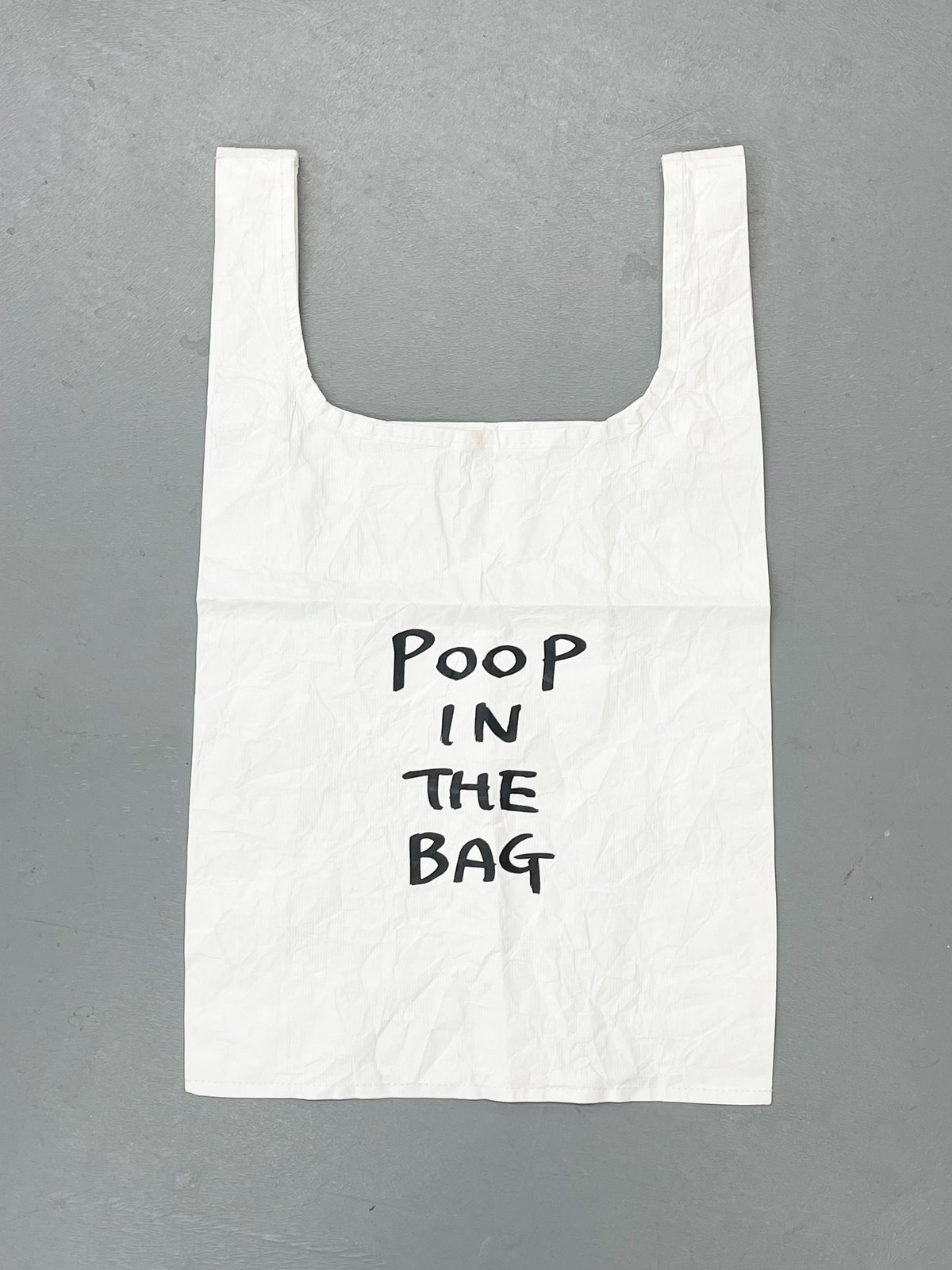 Ken Kagami - POOP IN THE BAG / Tyvek® Tote Bag