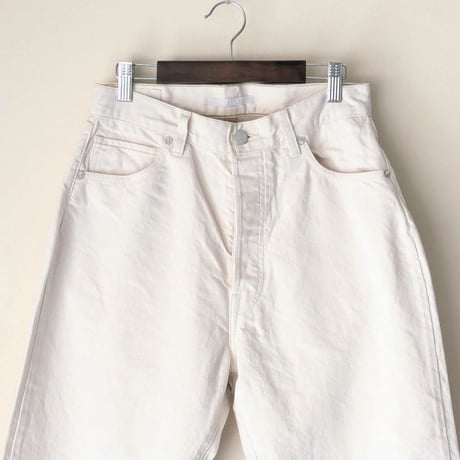 《 UNISEX 》HATSKI / Original Washi Denim  ( ECRU )