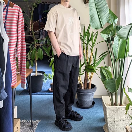 《 Unisex 》ämne / H_s tee “ kafé ”  ( SAND )