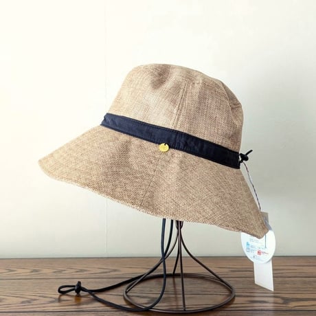 《 WOMEN 》 PONT DE CHALONS / ジュートライクハット ( ベージュ )