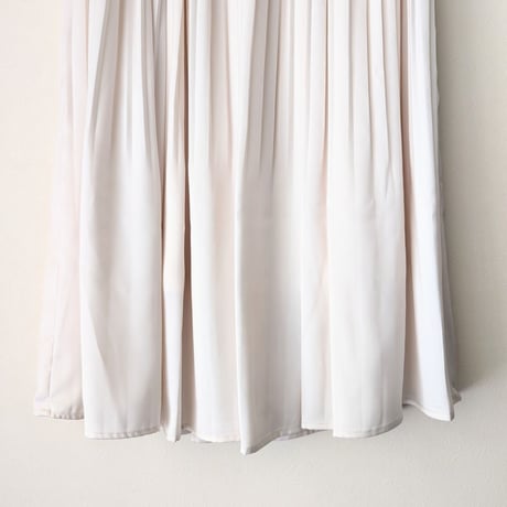 《 WOMEN 》sosotto / アンティークサテン 消しプリーツスカート ( 4 colors )