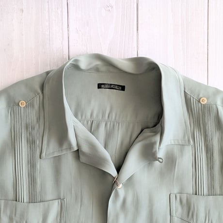 《 MEN 》 SUNNY SPORTS / CUBA SHIRTS  ( GREEN )