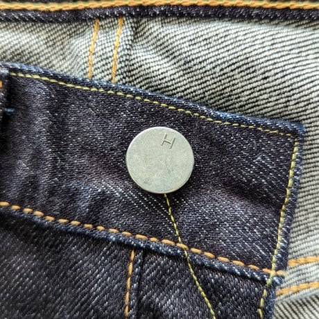 《 UNISEX 》HATSKI / Wide Tapered Denim  ( ONE WASH )