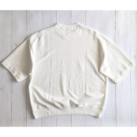 《 MEN 》maillot / Set In Half Sleeve Big Trainer ( OFF WHITE )