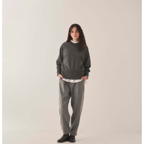 《 WOMEN 》ämne / BROAD frilled blouse  ( WHITE )