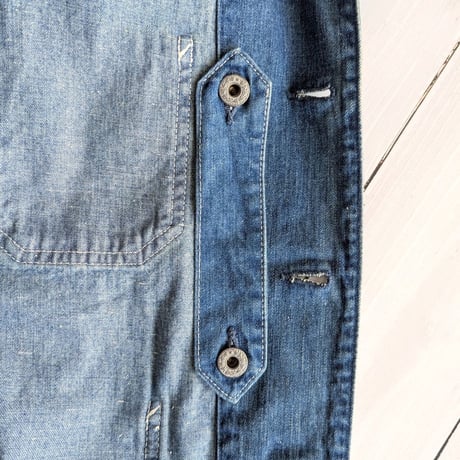 《 MEN 》 H.UNIT / Denim coveralls ( Used wash )