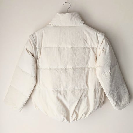 《 WOMEN 》sosotto / フランスダウン2WAYジャケット ( OFF WHITE )