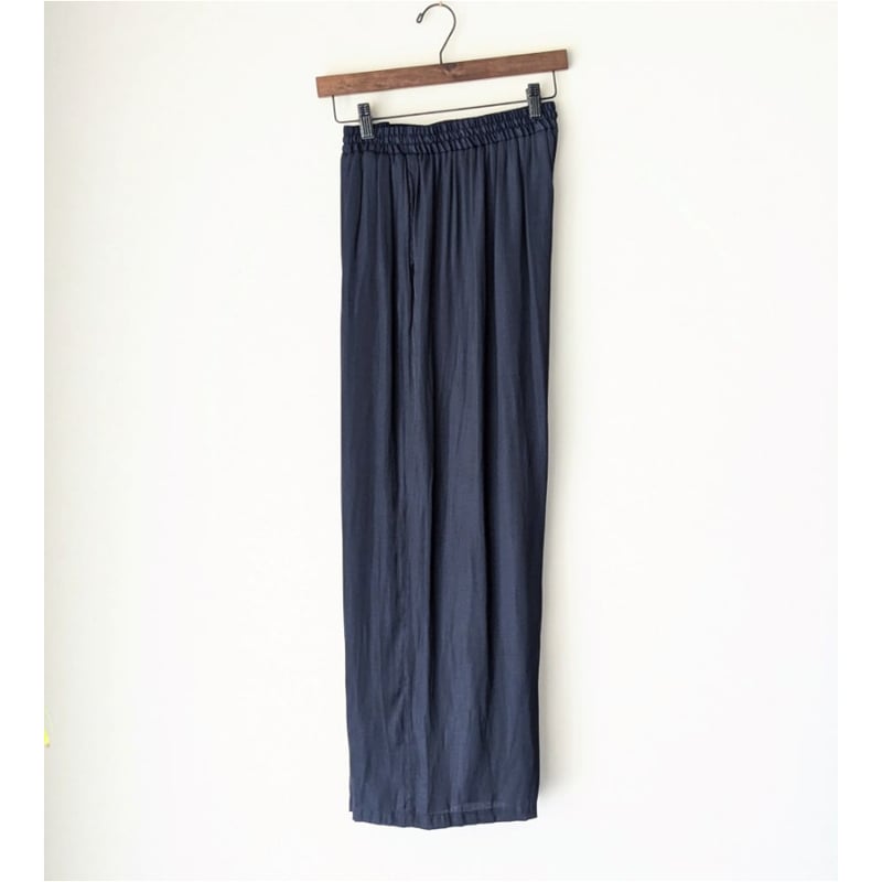 WOMEN 》sosotto / アンティークサテンギャザーパンツ