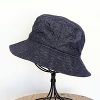《 UNISEX 》 RINEN / 6オンス ノットインディゴデニム バケットハット ( 2 colors )