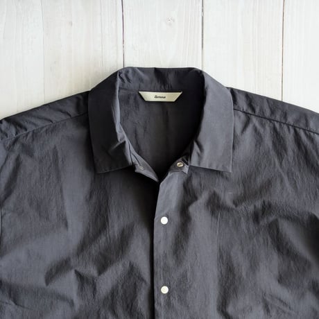 《 MEN 》ämne / NYLON park shirts  ( BLACK )