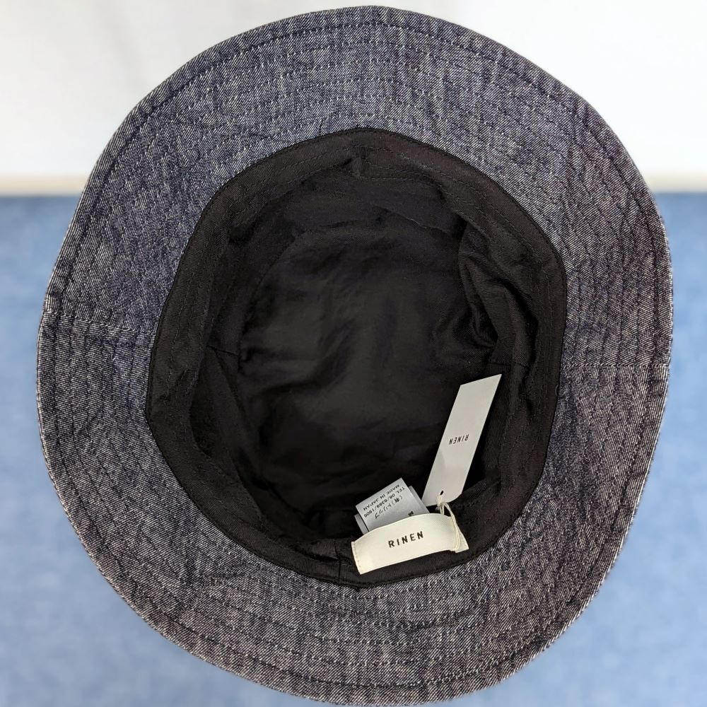 UNISEX 》RINEN / 6オンス ノットインディゴデニム バケット