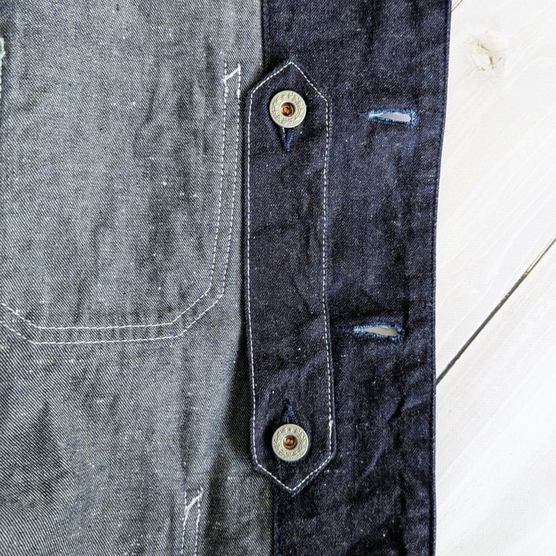 MEN 》 H.UNIT / Denim coveralls ( One wash ) |