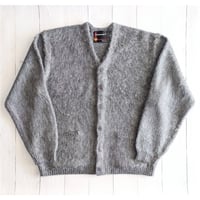《 MEN 》 TOWNCRAFT / SOLID SHAGGY CARDIGAN ( HEATHER GRAY )