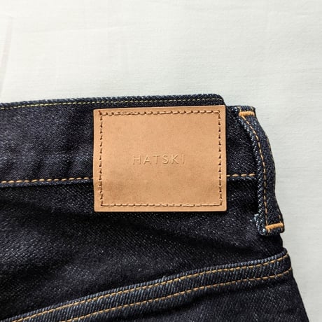 《 UNISEX 》HATSKI / Wide Tapered Denim  ( ONE WASH )