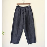 《 UNISEX 》 RINEN / 10オンス ノットインディゴデニム リラックスパンツ ( ネイビー )