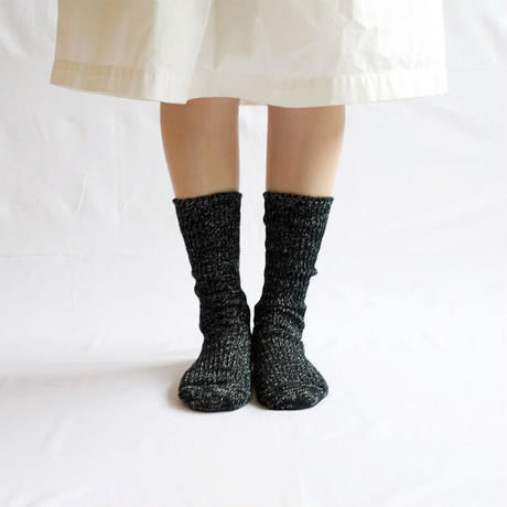 《 UNISEX 》 NISHIGUCHI KUTSUSHITA / ヘンプコットンリブソックス ( 5 colors )