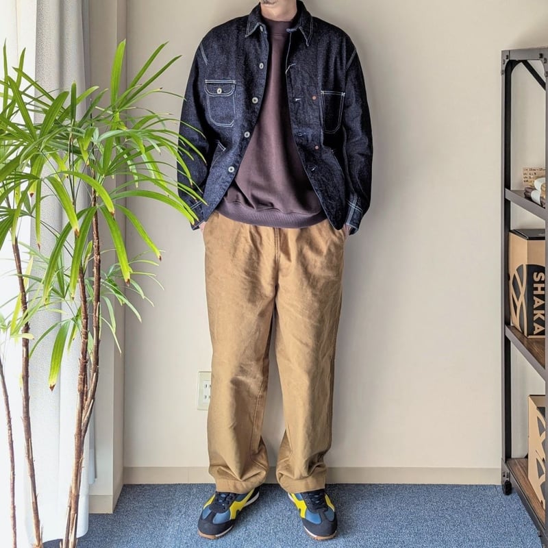 MEN 》 H.UNIT / Denim coveralls ( One wash ) |