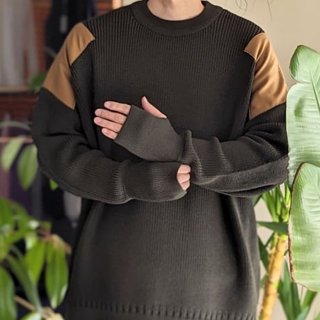 《 Unisex 》maillot mature / Wool Command Sweater ( GREEN )