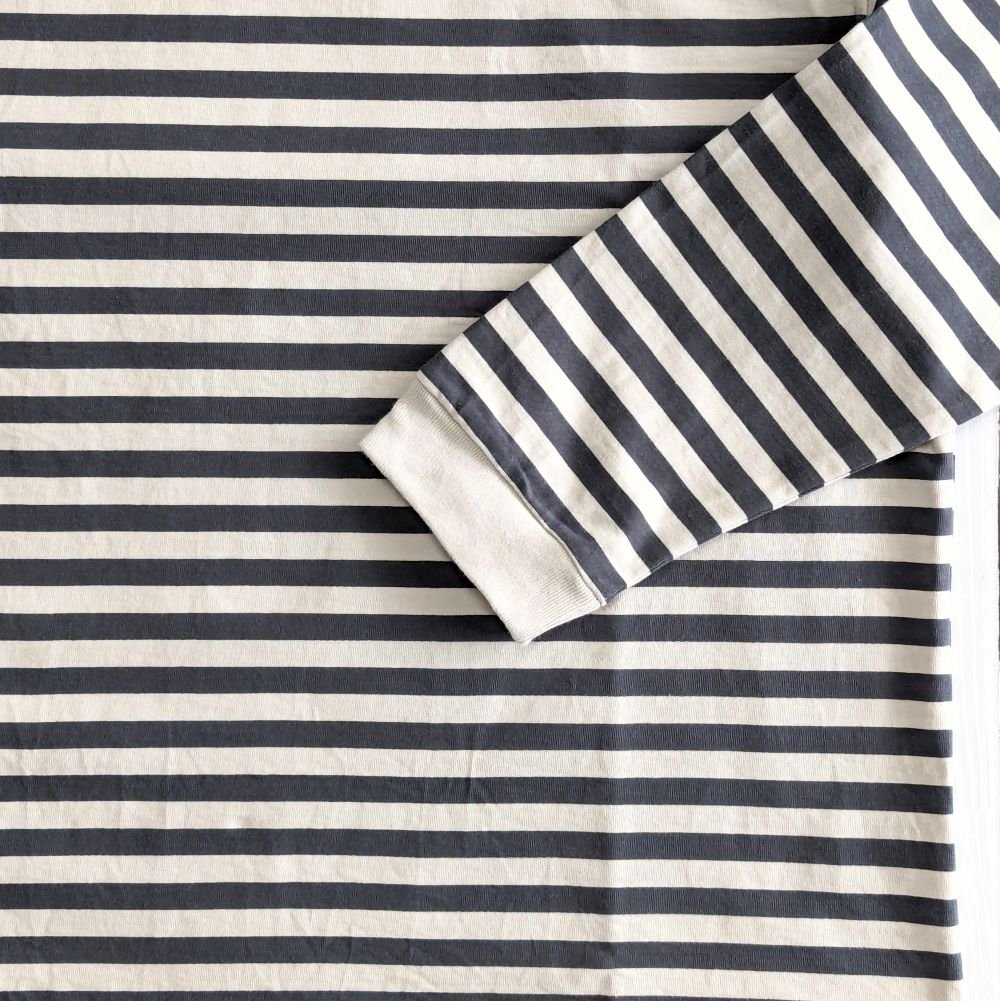 トップス maillot Fade Border Crew Neck Long Tee maillot (マイヨ) Fade Border Crew Neck Long - Tee （フェード