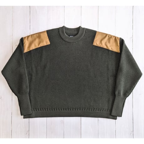 《 Unisex 》maillot mature / Wool Command Sweater ( GREEN )