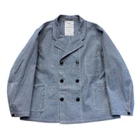 《 UNISEX 》H.UNIT / 9oz denim german work jacket ( HAKEME )